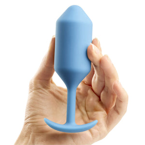 b-Vibe Snug Plug 3 Silicone 180 Grams Weighted Balls Plug Black Or Teal Anal b-Vibe 