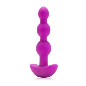 b-Vibe Triplet Anal Beads Black or Fuchsia (Newly Replenished on Jan 19) Anal - Anal Vibrators b-Vibe 