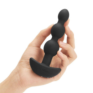 b-Vibe Triplet Anal Beads Black or Fuchsia (Newly Replenished on Jan 19) Anal - Anal Vibrators b-Vibe 