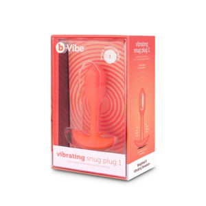 B-Vibe Vibrating Snug Plug Weighted Balls Plug Buy in Singapore LoveisLove U4Ria