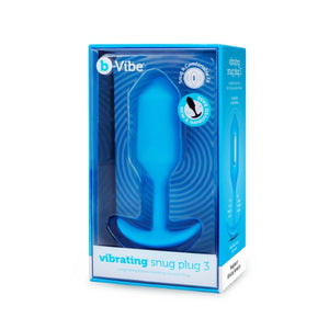 B-Vibe Vibrating Snug Plug Weighted Balls Plug Buy in Singapore LoveisLove U4Ria