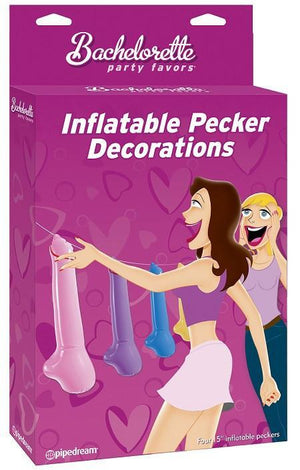 Bachelorette Party Favors Inflatable Pecker Decorations ( Best Seller Inflatable Pecker) Gifts & Games - Bachelorette Pipedream Products 