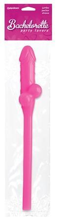 Bachelorette Party Favors Jumbo Pecker Straw Gifts & Games - Bachelorette Pipedream Products 