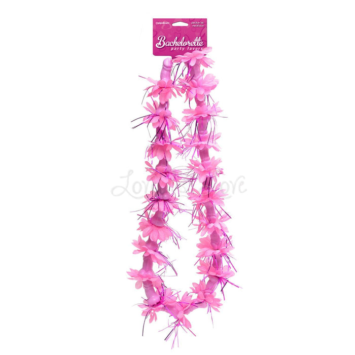 Bachelorette Party Favors Pecker Lei Necklace