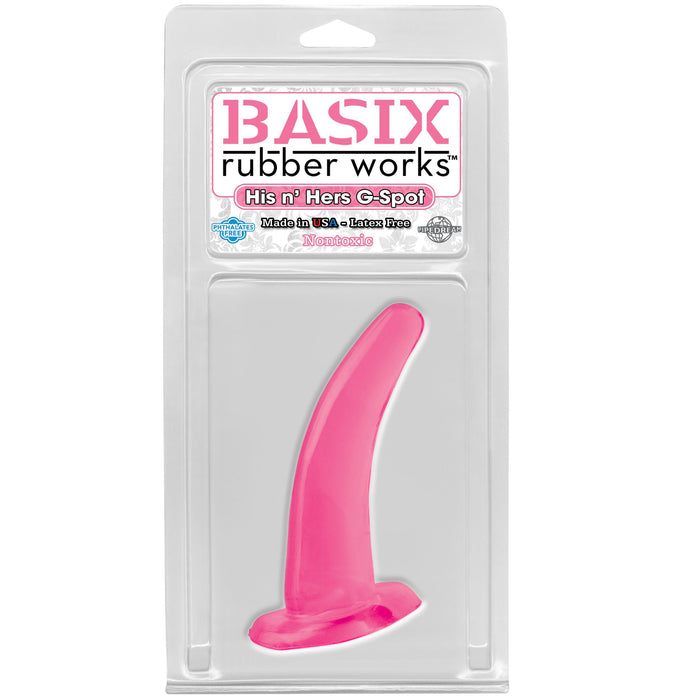 Basix Rubber Works His and Hers G-Spot Dildo