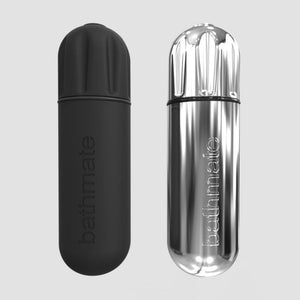 Bathmate Vibe Bullet Chrome and Black Vibrators - Bullet & Egg Bathmate 