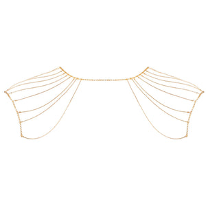 Bijoux Indiscrets Magnifique Metallic Chain Shoulders & Back Jewelry Gold For Her - Body Jewellery Bijoux Indiscrets 