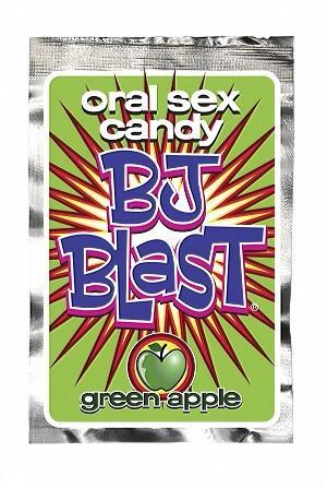 BJ Blast Oral Sex Candy Strawberry or Cherry or Green Apple (Popular Item For BJ Lovers) Gifts & Games - Gifts & Novelties Pipedream Products Green Apple 