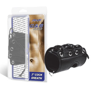Blueline C&B Cock Sheath 3 Inch or 5 Inch Buy in Singapore LoveisLove U4Ria Bondage - Cock & Ball Gear Electric Eel Inc 