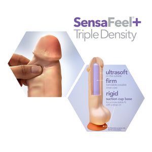 Blush Dr. Skin Plus 6 Inch Posable Dildo With Suction Cup Vanilla Buy in Singapore LoveisLove U4Ria