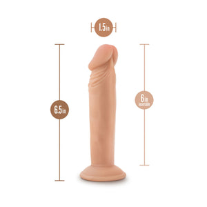 Blush Dr. Skin Plus 6 Inch Posable Dildo With Suction Cup Vanilla Buy in Singapore LoveisLove U4Ria