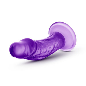 Blush Novelties B Yours Sweet N Small 4 Inch Dildo with Suction Cup Purple Dildos - Suction Cup Dildos Blush Novelties 