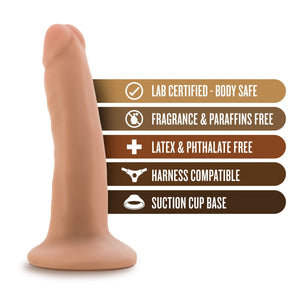 Blush Novelties Dr. Skin 5.5 Inch Cock With Suction Cup Beige or Chocolate Love Is Love u4ria Buy In Singapore Sex Toys Adult toys