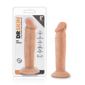 Blush Novelties Dr. Skin Dr. Small 6 Inch Dildo with Suction Cup Dildos - Suction Cup Dildos Blush Novelties 