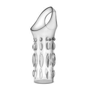 Blush Novelties Performance Studded Sleeve Ring Clear For Him - Penis Sheath/Sleeve Blush Novelties 