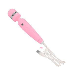 BMS Pillow Talk Cheeky Rechargeable Massager Wand Teal or Pink Vibrators - Wands & Attachments BMS Factory 