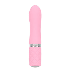 BMS Pillow Talk Flirty USB Rechargeable Bullet Teal or Pink Vibrators - Bullet & Egg BMS Factory Pink 