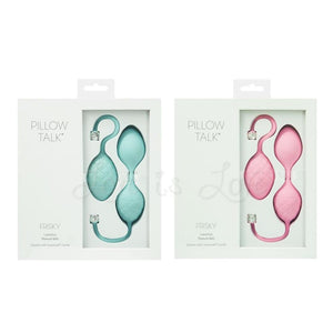 BMS Pillow Talk Frisky Pleasure Balls Teal Or Pink For Her - Kegel & Pelvic Exerciser BMS Factory 