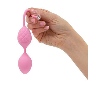 BMS Pillow Talk Frisky Pleasure Balls Teal Or Pink For Her - Kegel & Pelvic Exerciser BMS Factory 