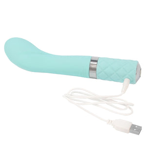 BMS Pillow Talk Sassy G-Spot USB Rechargeable Vibe Teal or Pink Vibrators - G-Spot Vibrators BMS Factory 