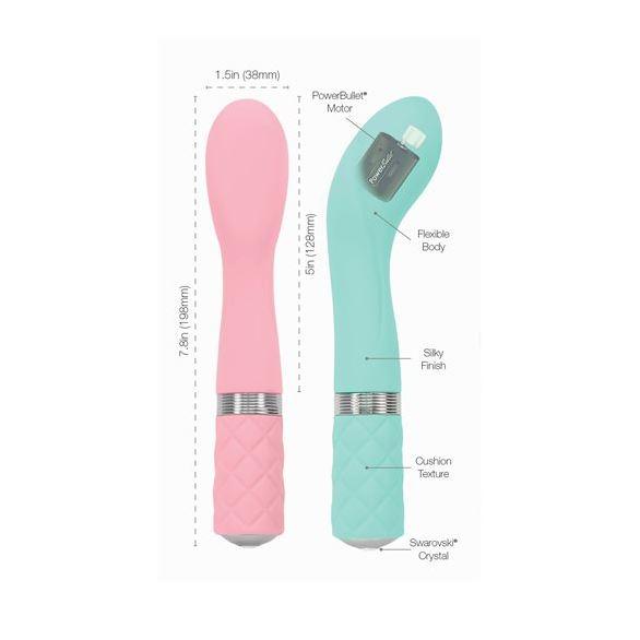 BMS Pillow Talk Sassy G-Spot USB Rechargeable Vibe