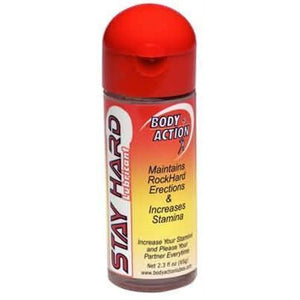 Body Action Stayhard Climax Control Lubricant 68 ML 2.3 FL OZ Enhancers & Essentials - Delay Body Action Bottle Size 