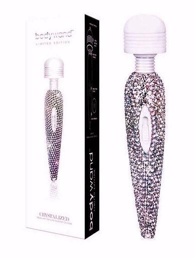 Bodywand Limited Edition Crystalized Massager Wand USB Rechargeable (Made With Genuine Austrian Crystals)