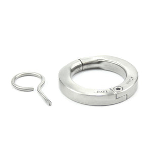 BON4 Lockable Penis Ring 40mm-46 mm Cock Rings - Metal Cock Rings BON4 