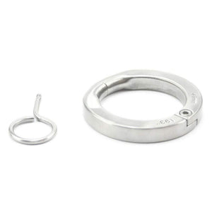 BON4 Lockable Penis Ring 49mm-52mm Cock Rings - Metal Cock Rings BON4 