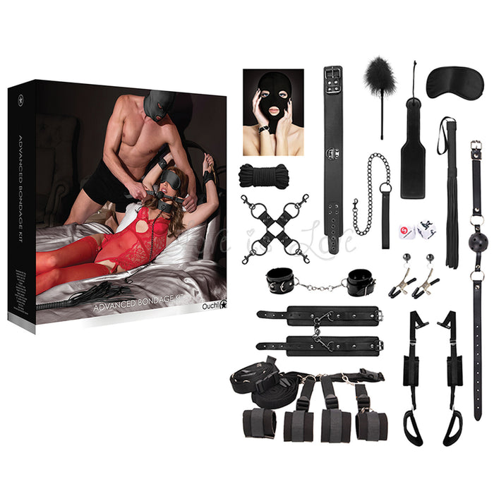 Shots Ouch! Advanced Bondage Kit [Authorized Dealer]