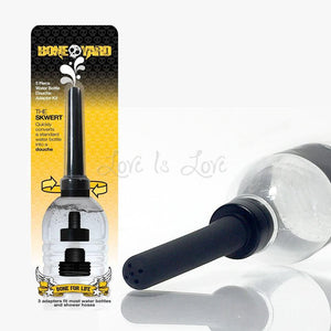 Boneyard Skwert Water Bottle 5 piece Douche Kit Anal - Anal Douches & Enemas Boneyard Toys 