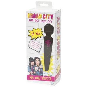 Broad City Dr Wiz Rechargeable Mini Wand Vibrator Vibrators - Wands & Attachments Lovehoney 