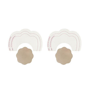 Bye Bra Breast Lift & Silicone Nipple Covers A-C Nude 4 Pairs (Newly Replenished) For Her - Breast Enhancement Bye Bra 