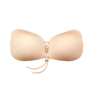 Bye Bra Lace-It Bra Size Cup A or B or C in Nude For Her - Breast Enhancement Bye Bra 