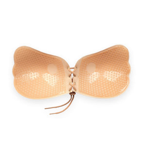 Bye Bra Lace-It Bra Size Cup A or B or C in Nude For Her - Breast Enhancement Bye Bra 