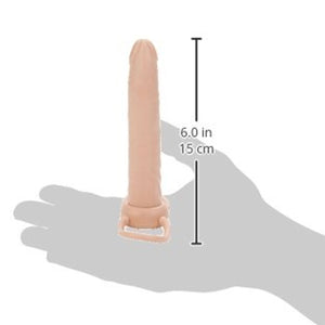 CalExotics Accommodator Dual Penetrator Ivory Strap-Ons & Harnesses - Double Penetrator Strap-Ons CalExotics 