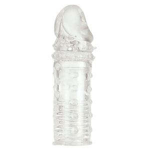 CalExotics Adonis Extension Penis Sleeve 2 Inch Clear or Smoke (Newly Replenished on Apr 19) For Him - Penis Sheath/Sleeve Calexotics 