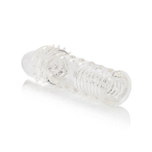CalExotics Adonis Extension Penis Sleeve 2 Inch Clear or Smoke (Newly Replenished on Apr 19) For Him - Penis Sheath/Sleeve Calexotics 