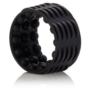 CalExotics Adonis Silicone Reversible Enhancer Ring Black (Newly Arrived in New Packaging) For Him - Cock Rings Calexotics 