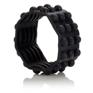 CalExotics Adonis Silicone Reversible Enhancer Ring Black (Newly Arrived in New Packaging) For Him - Cock Rings Calexotics 