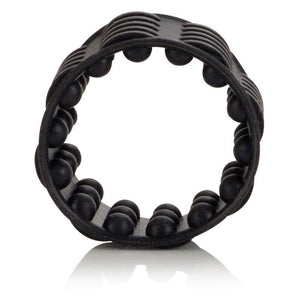 CalExotics Adonis Silicone Reversible Enhancer Ring Black (Newly Arrived in New Packaging) For Him - Cock Rings Calexotics 