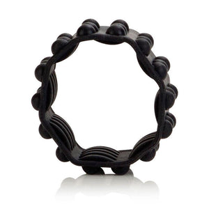 CalExotics Adonis Silicone Reversible Enhancer Ring Black (Newly Arrived in New Packaging) For Him - Cock Rings Calexotics 