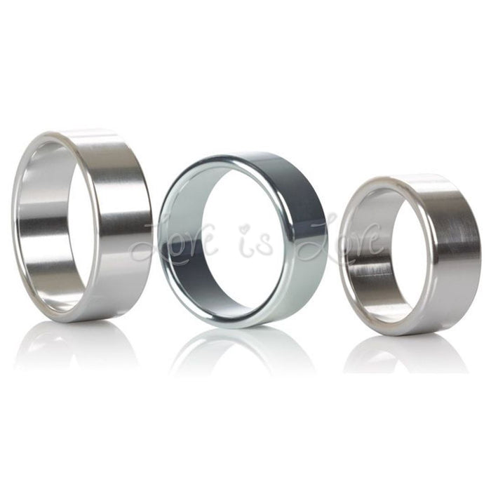 CalExotics Alloy Metallic Ring Medium or Large or Extra Large