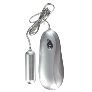 CalExotics Aluminum Heat Wave Slim Teasers Silver Vibrators - Bullet & Egg Calexotics 