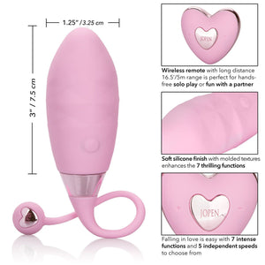 CalExotics Amour Silicone Remote Bullet Vibrators - Bullet & Egg CalExotics 