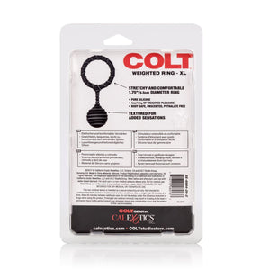 CalExotics Colt Weighted Ring XL Cock Rings - Stretchy Cock Rings Colt by CalExotics 