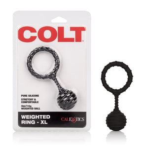 CalExotics Colt Weighted Ring XL Cock Rings - Stretchy Cock Rings Colt by CalExotics 