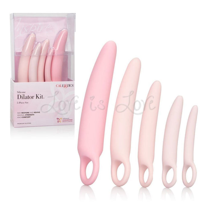 CalExotics Inspire Silicone Dilator Kit 5 Piece Set