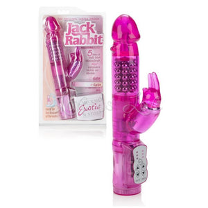 CalExotics Jack Rabbit 7 Function 5 Rows Shaft Diameter 4 cm SE-0610-70-2 Vibrators - Rabbit Vibrators Calexotics 