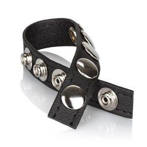 CalExotics Leather Multi-Snap Ring Cock Rings - Adjustable Cock Rings CalExotics 